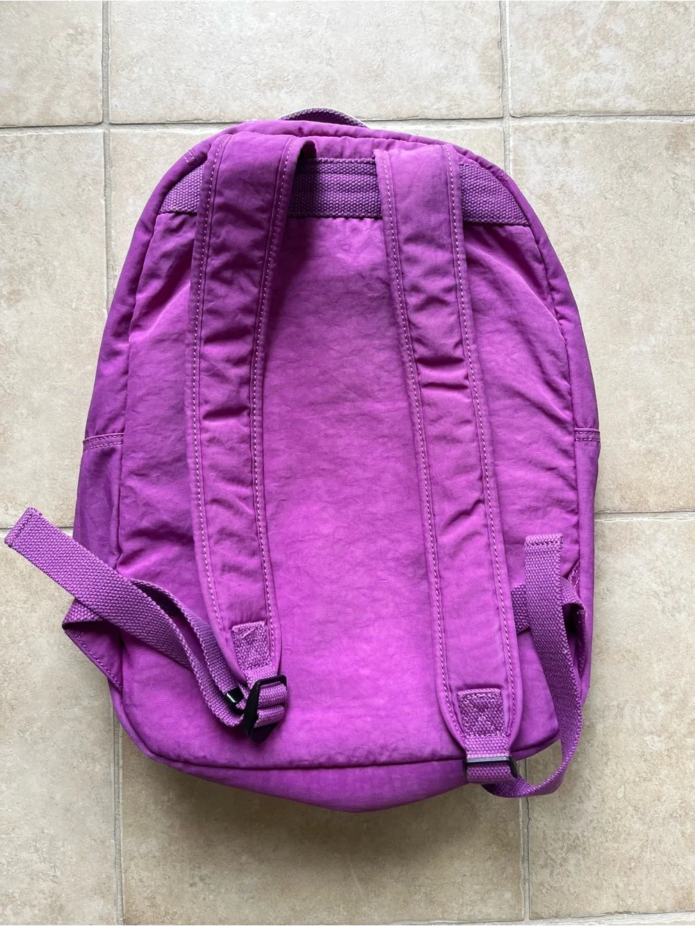 Kipling Magenta Purple Backpack